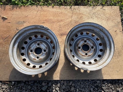 スズキ純正】12インチ スチールホイール 4本セット 12×3.50B PCD100 4