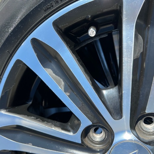 ダイハツタントカスタムLA600S後期純正15インチアルミホイールタイヤ4