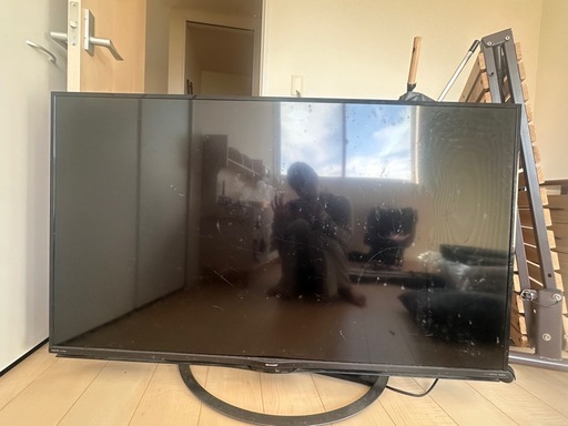 SHARP（シャープ）AQUOSの55インチ液晶テレビ (ねるねる) 大津港の