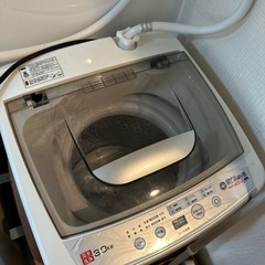 故障した洗濯機を無料でお譲りします（引き取り限定）の画像