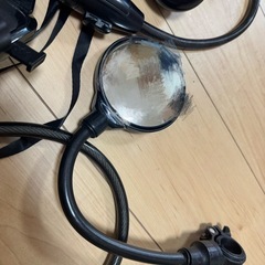【まとめて引取限定】自行车用品セット（スマホホルダー・鍵・バックミラー・ベル・防水ポーチ等）の画像