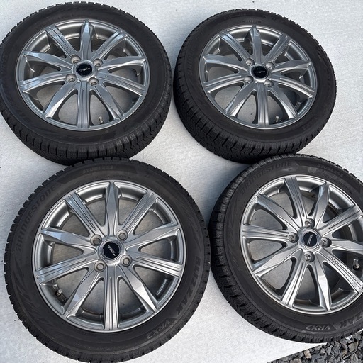 13万円で購入。BRIDGESTONE BLIZZAK VRX2 165/55R15 (とも) 水口の