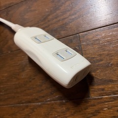 延長コード 約4.8m 3口 合計1500Wまで 通電確認済みの画像