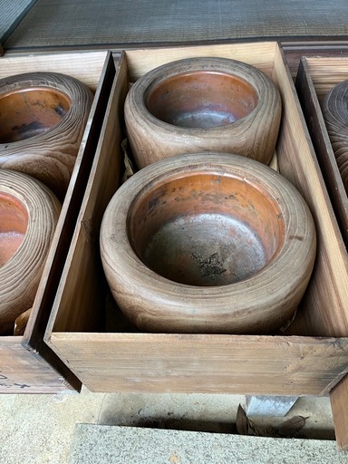 アンティーク木製火鉢 (文平) 出雲の家具の中古あげます・譲ります
