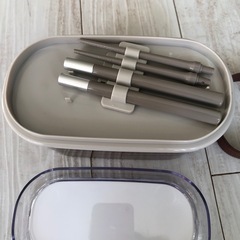 くまもん二段式お弁当箱の画像