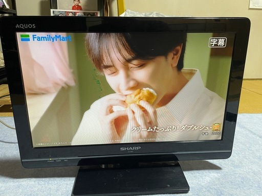 SHARP AQUOS 19インチ液晶テレビ LC-19K5 動作確認済み (nodahideak