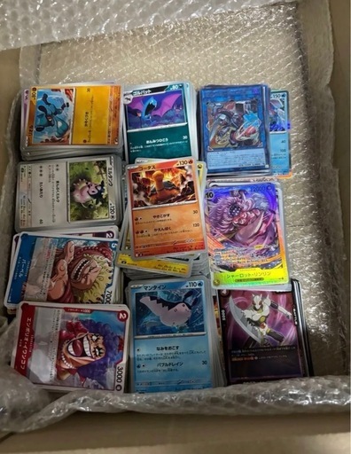 ポケモンカード ドラゴンボール、ワンピースなどまとめ売り 大量