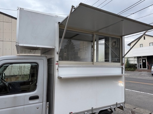 車検R9年10月！スズキ キャリイ 軽キッチンカー AT 保健所仕様 2槽