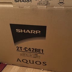 SHARP AQUOS　42型 液晶テレビの画像