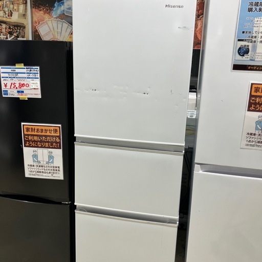✨値引き交渉致します✨冷蔵庫　ハイセンス　282L 2023年製 店頭にて表示価格から半額】冷凍冷蔵庫ハイセンス282L 2020年製_
