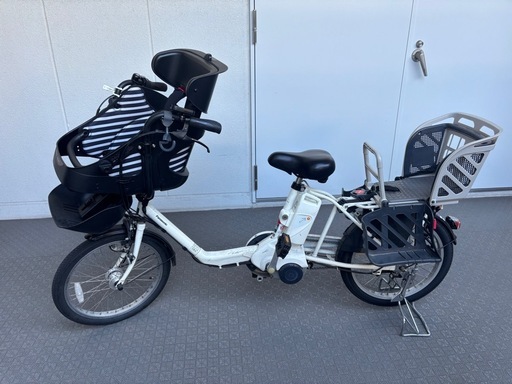 Panasonic ギュットミニDX 電動アシスト自転車 前後チャイルドシート付