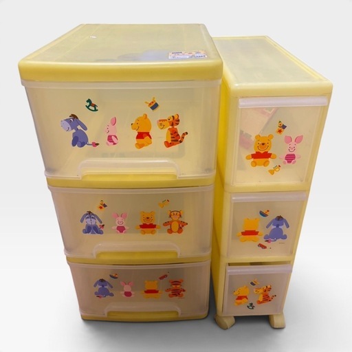 2個セット】ディズニー くまのプーさん プラスチックチェスト／衣装
