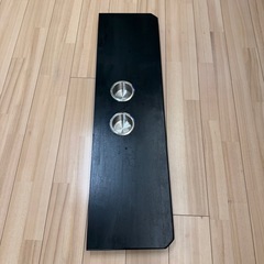 ハイエースセカンドテーブル 1100×300 カップホルダー付きの画像