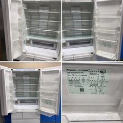 1453 👇当日配送OK👇2019年製 パナソニック 大型冷蔵庫 500L 6ドア 極美品 ⭐️送料設置運搬無料⭐️ 保証付きの画像