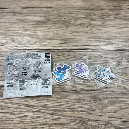 ポケモン30周年メタルチャームめじるしミュウツールギアカイオーガ (ak