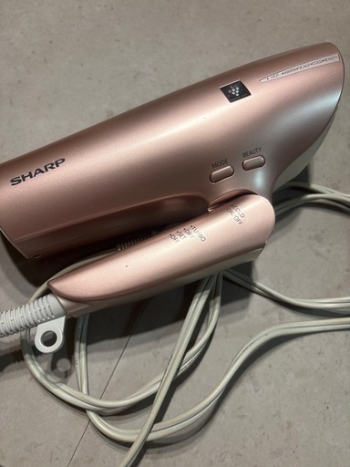 SHARP プラズマクラスタードライヤー IB-NP9-P 2021年製 ピンク