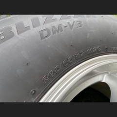 冬タイヤホイールブリヂストン ブリザック DM-V3 17インチ　スタッドレスの画像
