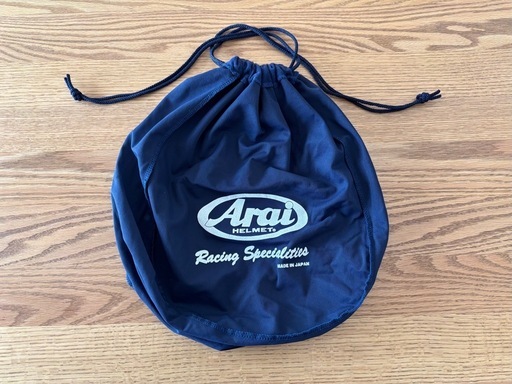 未使用品】Arai純正 ヘルメット収納袋 500円 (erg) 花山のその他の中古