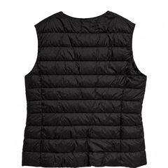 (SK07) UNIQLO ウルトラライトダウン ベスト 黒 サイズ不明の画像