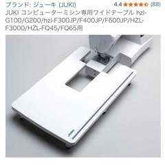JUKI  ミシンテーブルの画像