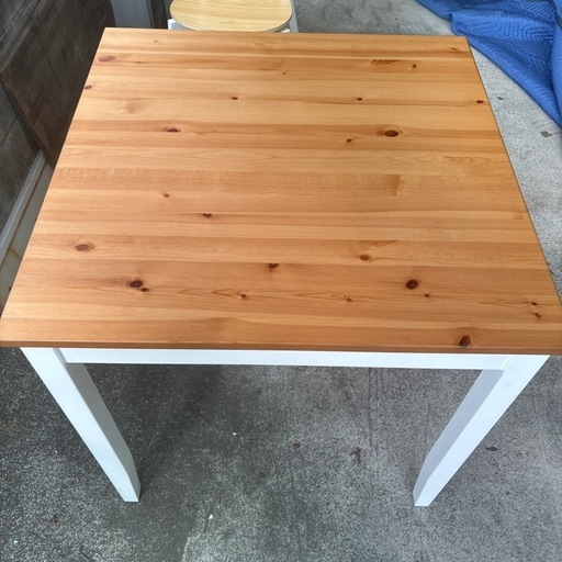 IKEA ダイニング2点セット（テーブル LERHAMN ＆ チェア NORDMYRA 1脚