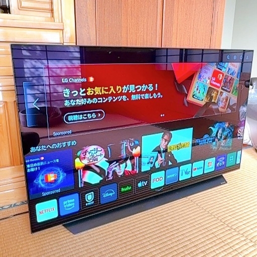 LG 有機ELテレビ OLED55C1PJB 55V型 2022年製 4K (ちー) 浦添前田の