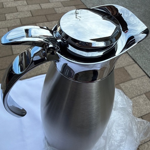 ZWILLING テーブルポット 1L 卓上 魔法瓶 真空 ステンレス 保温 (雨