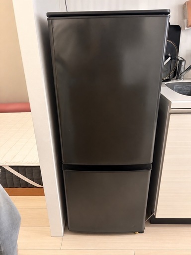 三菱電機 冷蔵庫 146L 2020年製 MR-P15F-H 一人暮らし用 (M N) 不動前