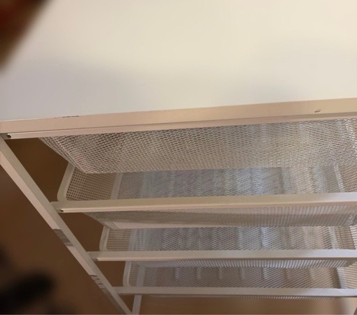 IKEA JONAXEL ヨナクセル 4段収納ラック 天板付き メッシュバスケット