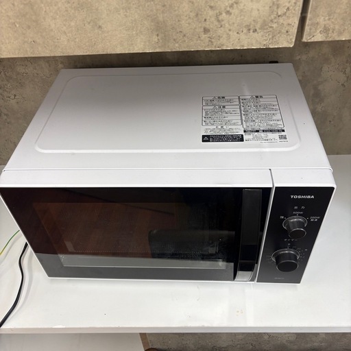 2024年製 東芝 電子レンジ ER-M17Y(W) フラット庫内 ヘルツフリー (錬