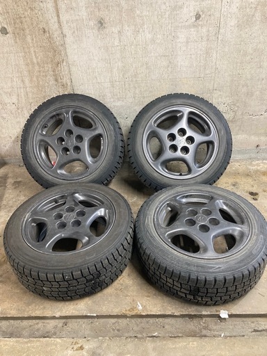 タイヤ・ホイール z32 日産 フェアレディZ Z32 純正ホイール 16インチ 7.5J +45 4本 ガンメタ