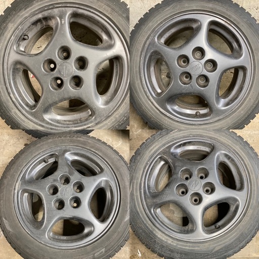 日産 フェアレディZ Z32 純正ホイール 16インチ 7.5J +45 4本 ガンメタ