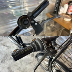 軽快車 シティサイクル 27インチ LEDハブダイナモ オートライト　割と美品 すぐ乗れますの画像
