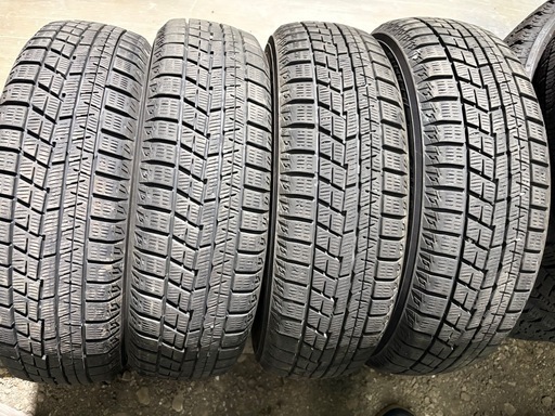 2024年製 YOKOHAMA 155/65R14 4本 6-7分山 軽自動車に スタッドレス