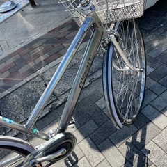 変速付き　27インチ自転車の画像