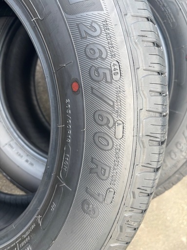 ミシュラン　265/60 R18 新車外し 新車外し・2026年製】ミシュラン265/60R18 5本 (ばっしー) 琴似の