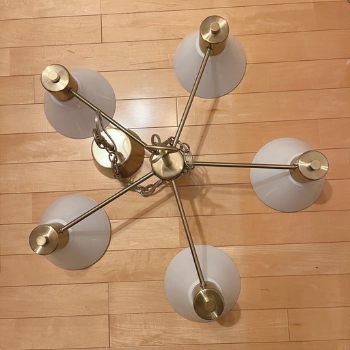 IKEA シーリングライト (ぺろ) 池田の照明器具の中古あげます・譲り