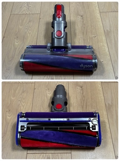 ダイソン① V10 SV12 2タイプヘッドから選択式補強型トリガー装着交換