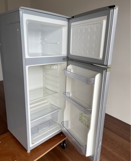 SHARP シャープ 冷蔵庫 118L SJ-H12W-S 一人暮らし短期間 (キノコ