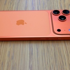 最終値下げ！直接のみ！iPhone 17Pro Max  256GB SIMフリー　コズミックオレンジ②の画像