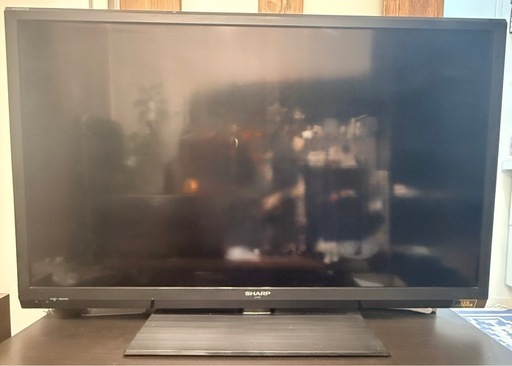 シャープ AQUOS TV テレビ 40V ＆テレビ台 (a t) 池尻大橋のテレビ
