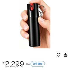 クマ撃退スプレー　護身用の画像