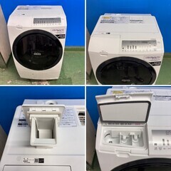 1455【松戸市 配送・設置無料】日立 ドラム式洗濯機 10kg 乾燥6kg BD-SG100FL 55,000円／ご家族の住み替えに　3ヶ月保証・型番まで明記の画像