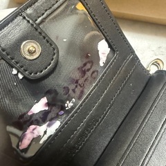 COACH×PEANUTS スヌーピー 二つ折り財布 C4591 箱付 訳ありの画像