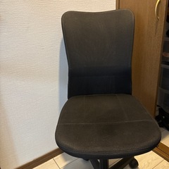 デスクチェア   ブラックの画像
