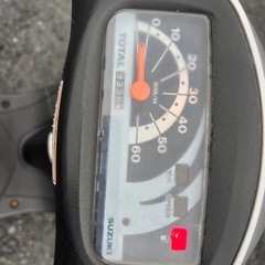 スズキレッツ2 原付 50cc シルバー 状態良好　愛知県無料配送可の画像