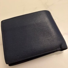 Porter二つ折り財布美品ブルーの画像