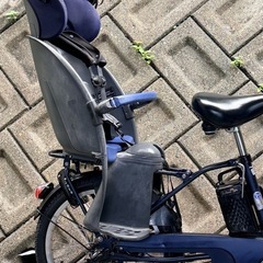 Gyutto 電動アシスト自転車 前後チャイルドシート付きの画像