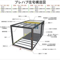 ユニットハウス、簡易ハウス、低コスト設計、耐火仕様対応、物置、別宅、従業員宿舎、仮設住宅、工事用ハウス、現場事務所、仮設ハウス、モジュールハウス、プレハブハウス、プレハブ住宅、組立式コンテナハウス、現地組立式建築ユニット、鉄骨構造ハウス、仮設事務所、建設現場管理事務所、作業員寮、工事現場休憩所、簡易宿泊施設、事務所兼倉庫、資材保管庫、工具収納スペース、屋外物置、工場用事務所、店舗用ユニット、事業所用プレハブ、物流倉庫、農業用倉庫、連結式モジュール建築、省スペース設計、間取りカスタマイズ対応、用途に応じたサの画像