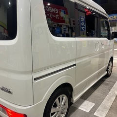 2025年式★エブリィワゴン★PZターボスペシャル★DA17W★メーカー保証継承★グラスコーティング★デットニング★アルパイン★8インチインダッシュナビ★の画像